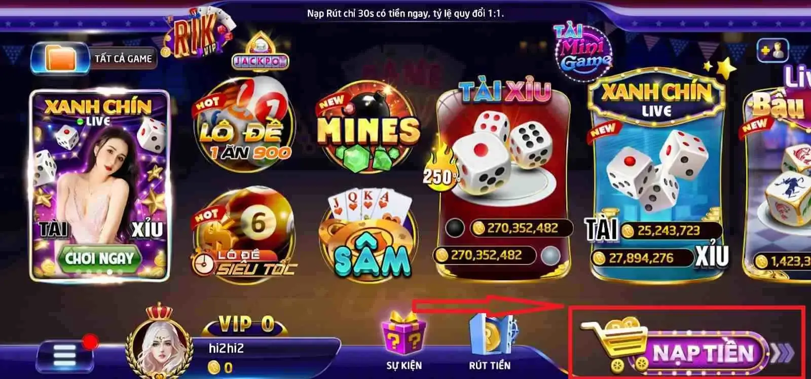 Sảnh cược Casino cực kỳ hấp dẫn cùng nhiều siêu phẩm